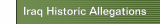 Iraq Historic Allegations